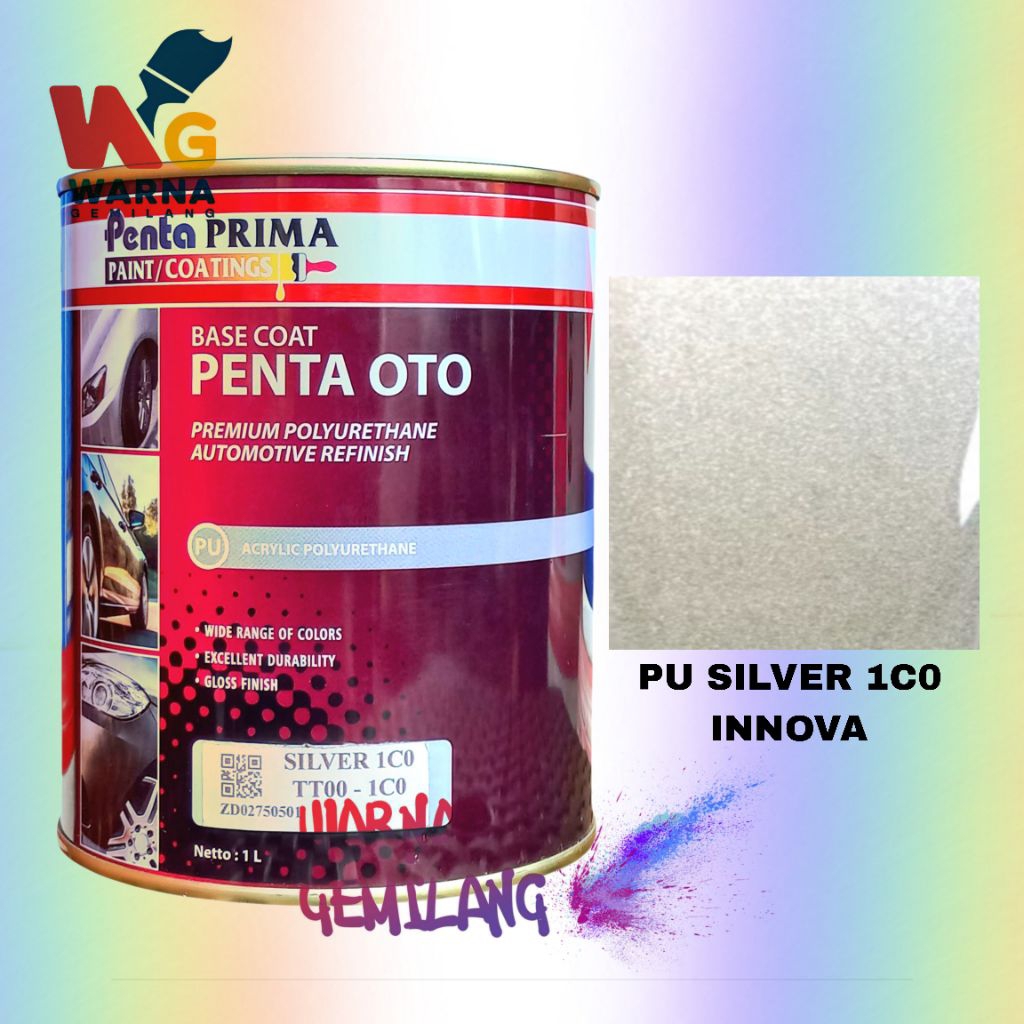 Cat PU Penta Oto Silver 1CO Toyota Innova