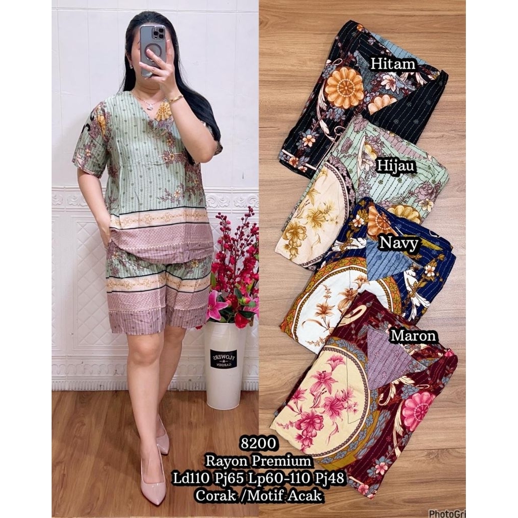 LF 8200 SETELAN HP BATlK BAHAN RAYON