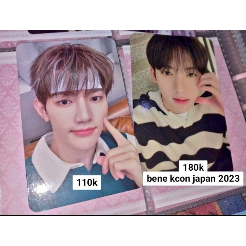 READY PC PHOTOCARD HAN YUJIN ZHANGHAO ZHANG HAO ZB1 ZEROBASEONE