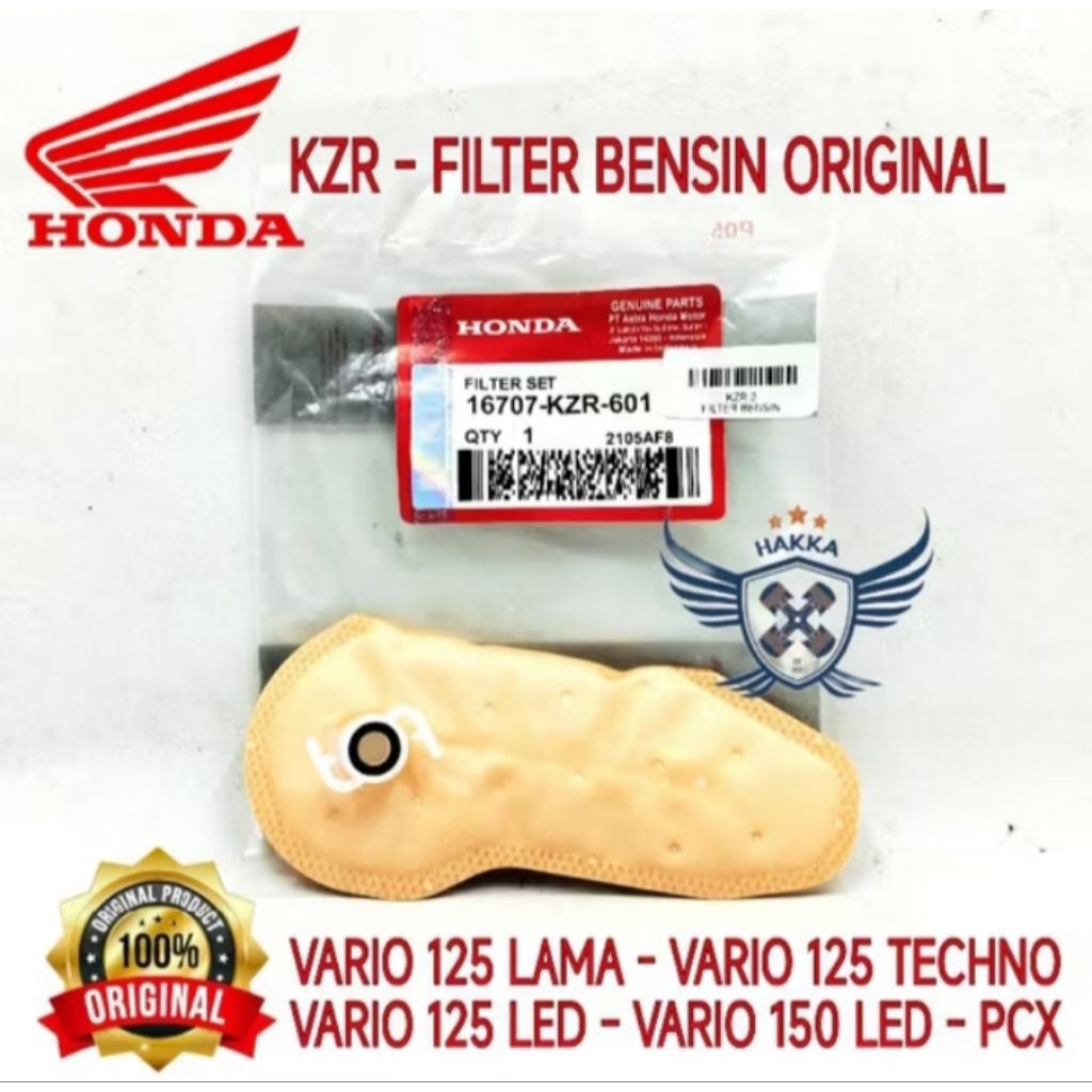 KZR ORIGINAL FILTER BENSIN HONDA VARIO 125 OLD, FILTER BENSIN HONDA VARIO 125 TECHNO, FILTER BENSIN 