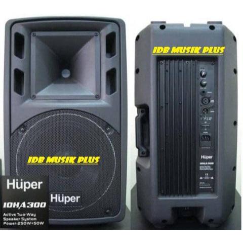 Speaker Aktif 10" Huper 10HA300 HA300 HA 300 Original