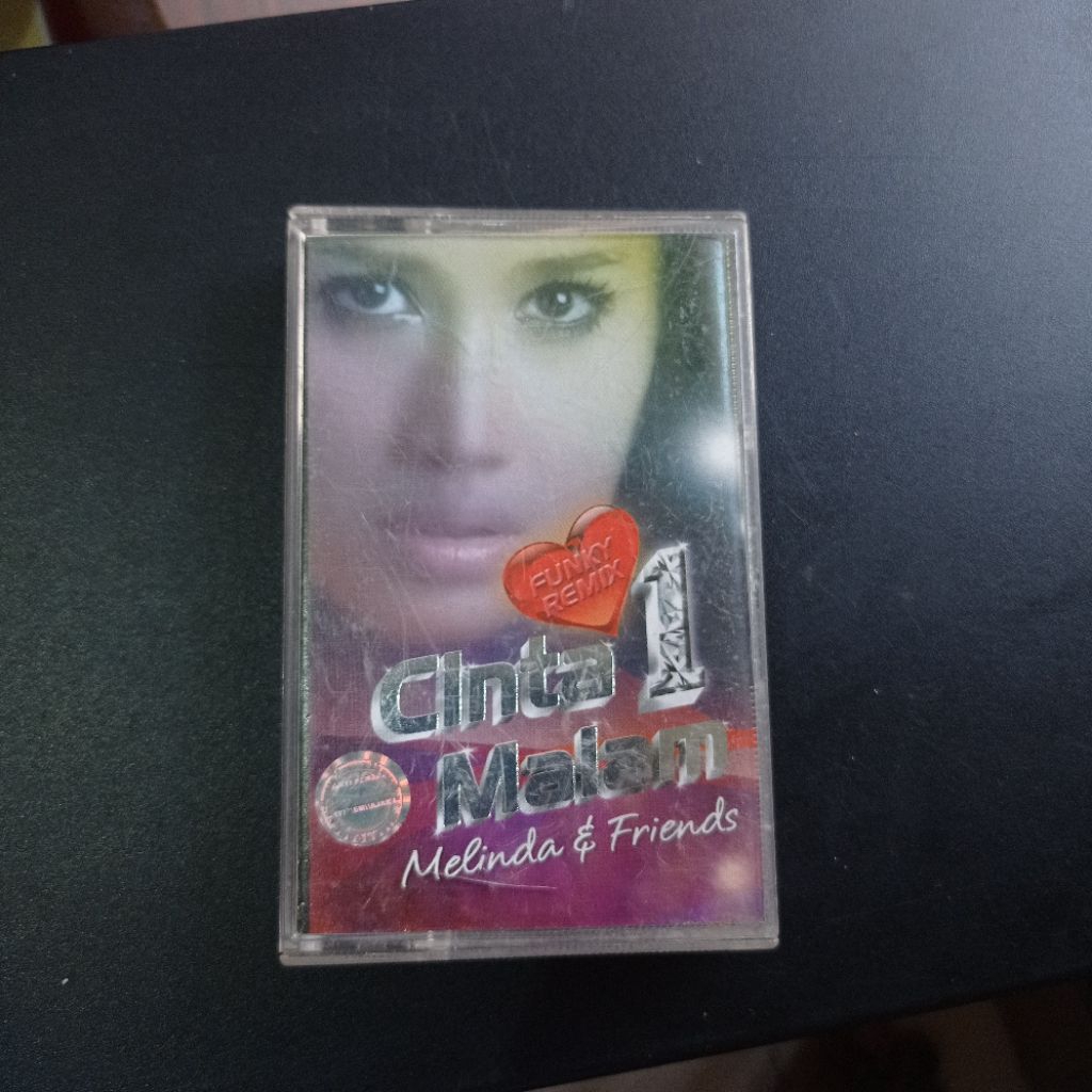 KASET PITA Original Melinda & Friends - Cinta 1 Malam (Funky Remix) || Clotabooks Cassette Collectio
