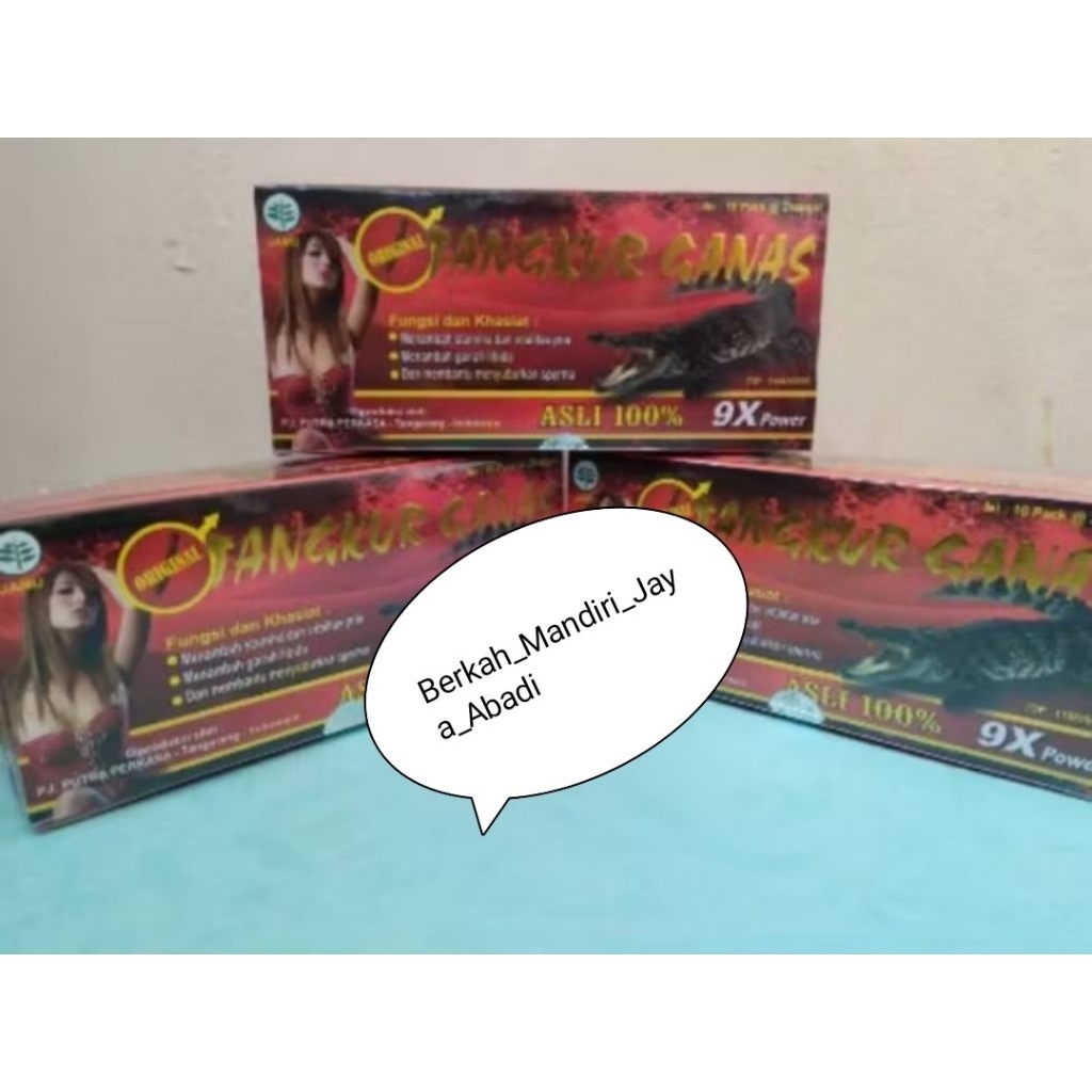 Kapsul Herbal Alami/Tangkoer Gns Original.