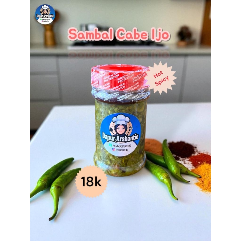 

sambal ijo || sambal kemasan || sambal enak
