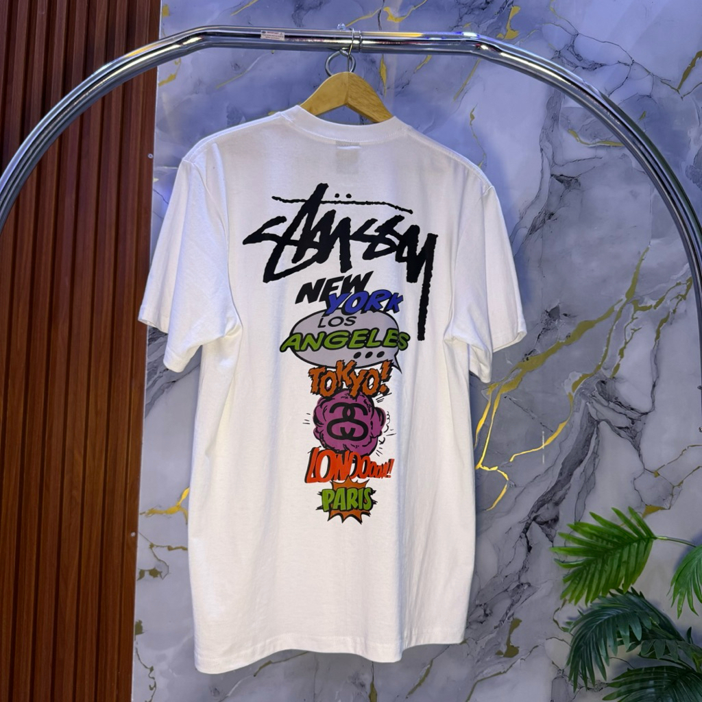 kaos pria model stu*sy