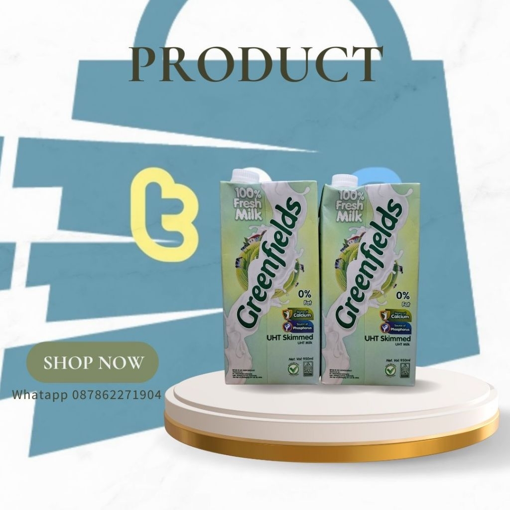 

Greenfields UHT Skimmed 1liter