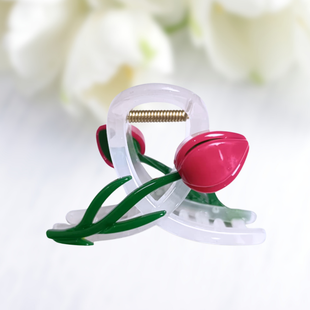 JEPIT RAMBUT BUNGA TULIP / JEDAI RAMBUT BUNGA TULIP JUMBO ACCESSORIES