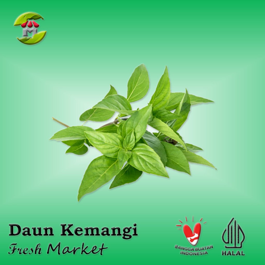 

[JAKPUS] Daun Kemangi Pack 100gr