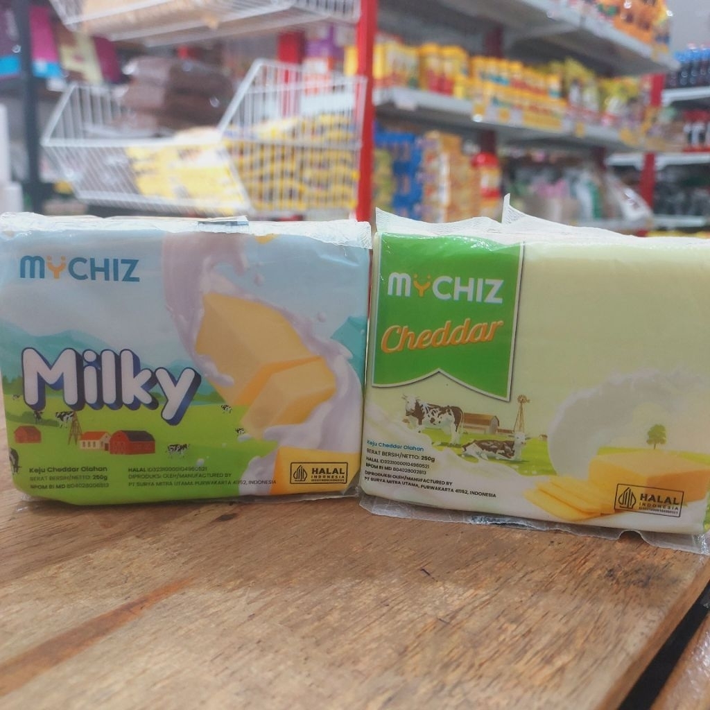 

KEJU MYCHIZ 250 GR / MYCHIZ MILKY / MYCHIZ CHEDDAR