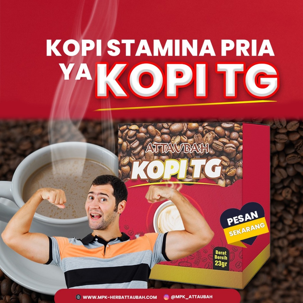 

Attaubah Kopi TG Stamina Pria isi 5 Sachet