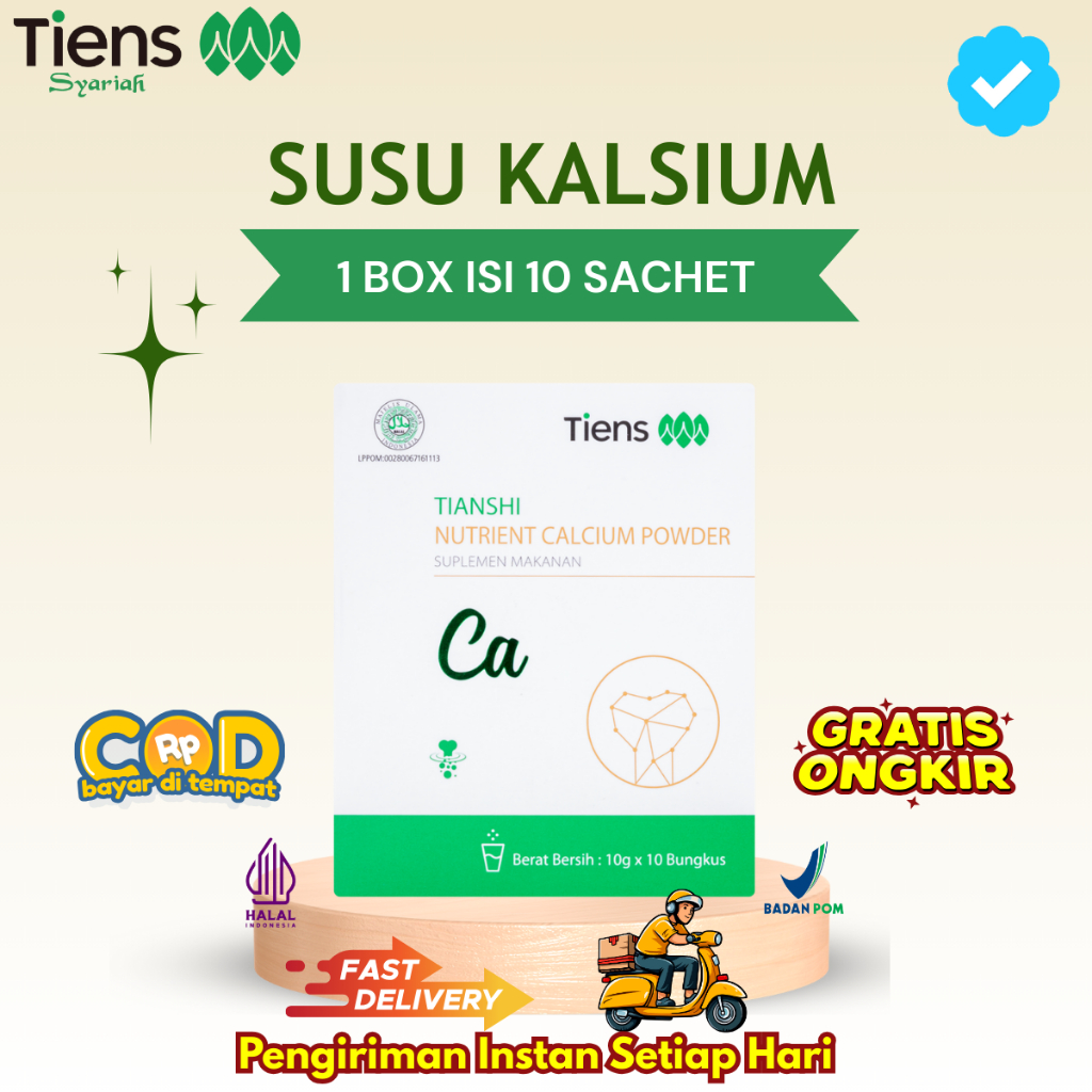 

Susu Kalsium Tiens Tianshi Nutrient Calcium Powder Tinggi Calsium Murni Organik Herbal Tcm Tulang