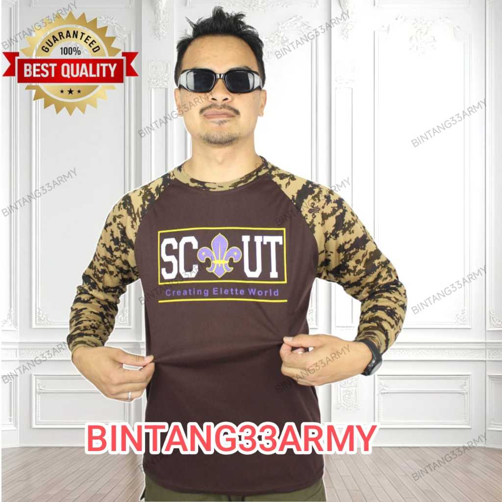 Kaos SCOUT Pramuka / Kaos Pramuka / Kaos PDL Pramuka