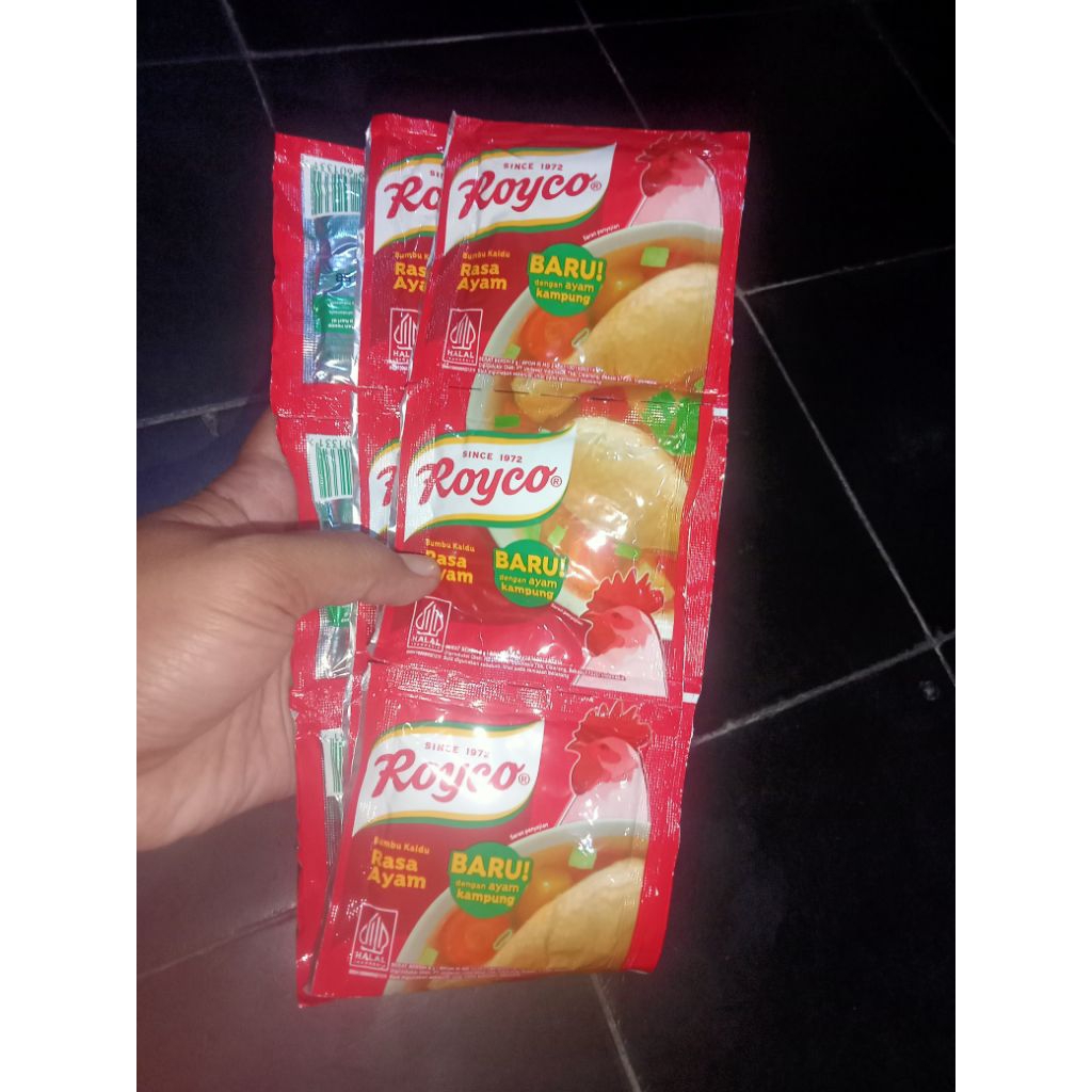 

royko renceng rasa ayam/royko/bumbu pelengkap