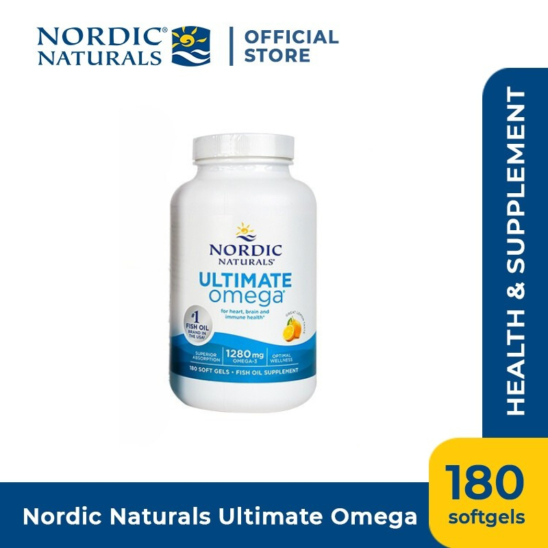 Nordic Naturals Ultimate Omega - 180 Softgels