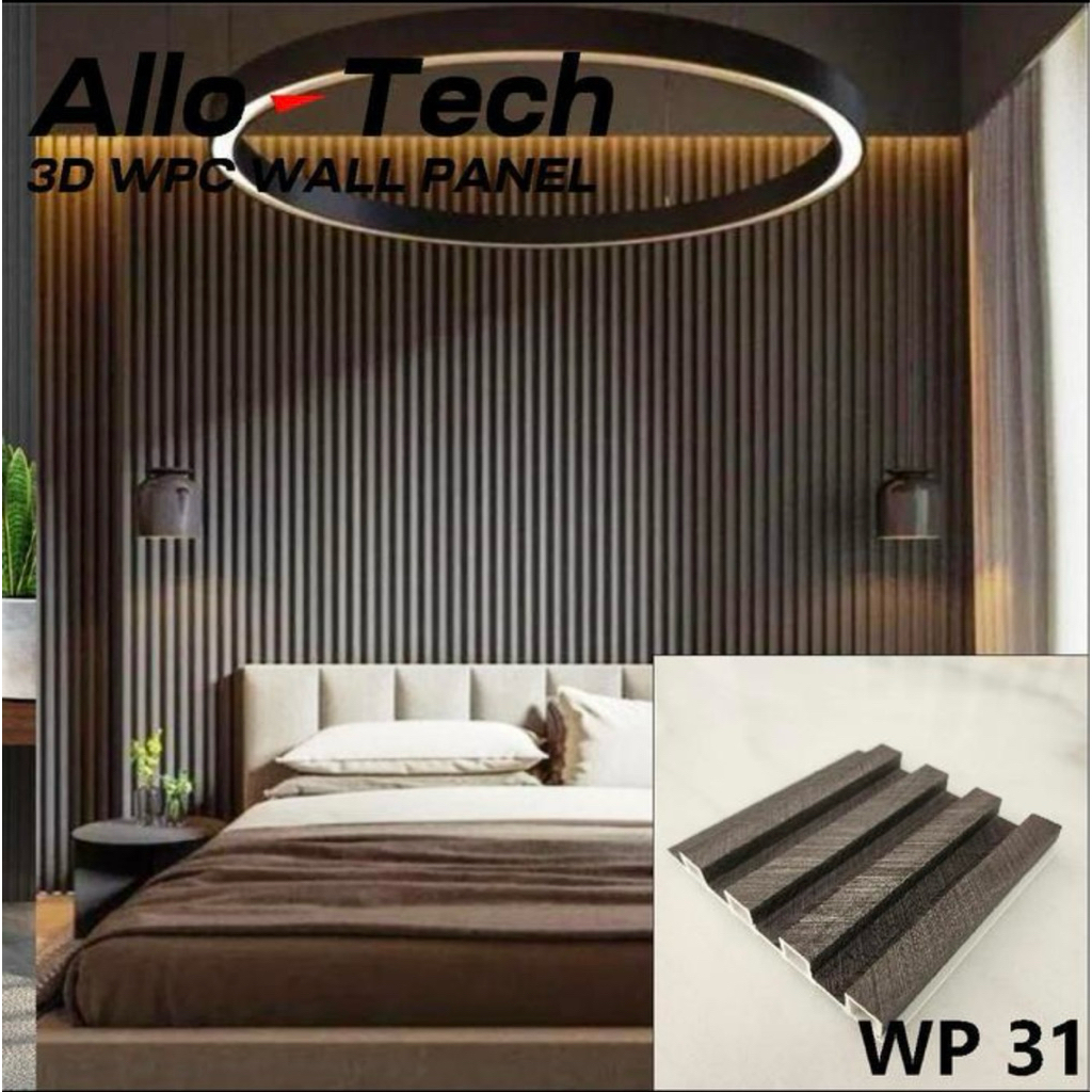 Allo Tech 3D WPC Wall Panel. Kode: WP 31