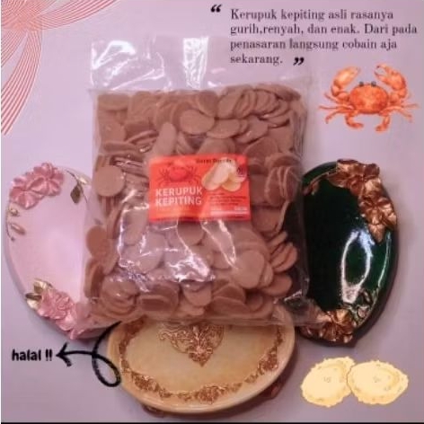 

Kerupuk Kepiting mentah 10kg