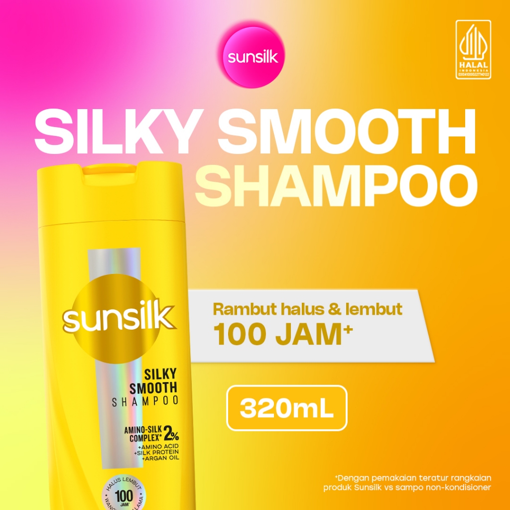 SUNSILK SHAMPOO SILKY SMOOTH 320ML