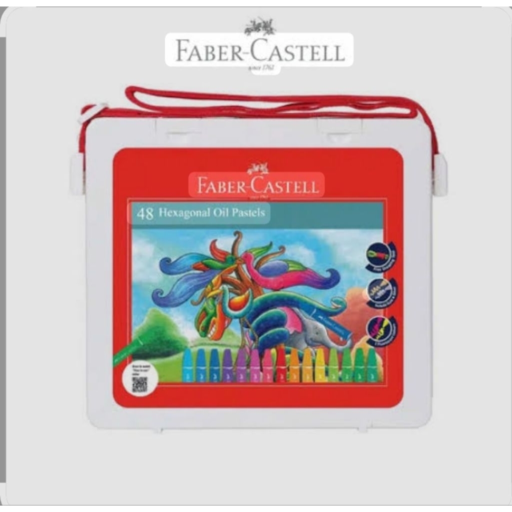 

Hexagon Oil Pastels Faber Castell