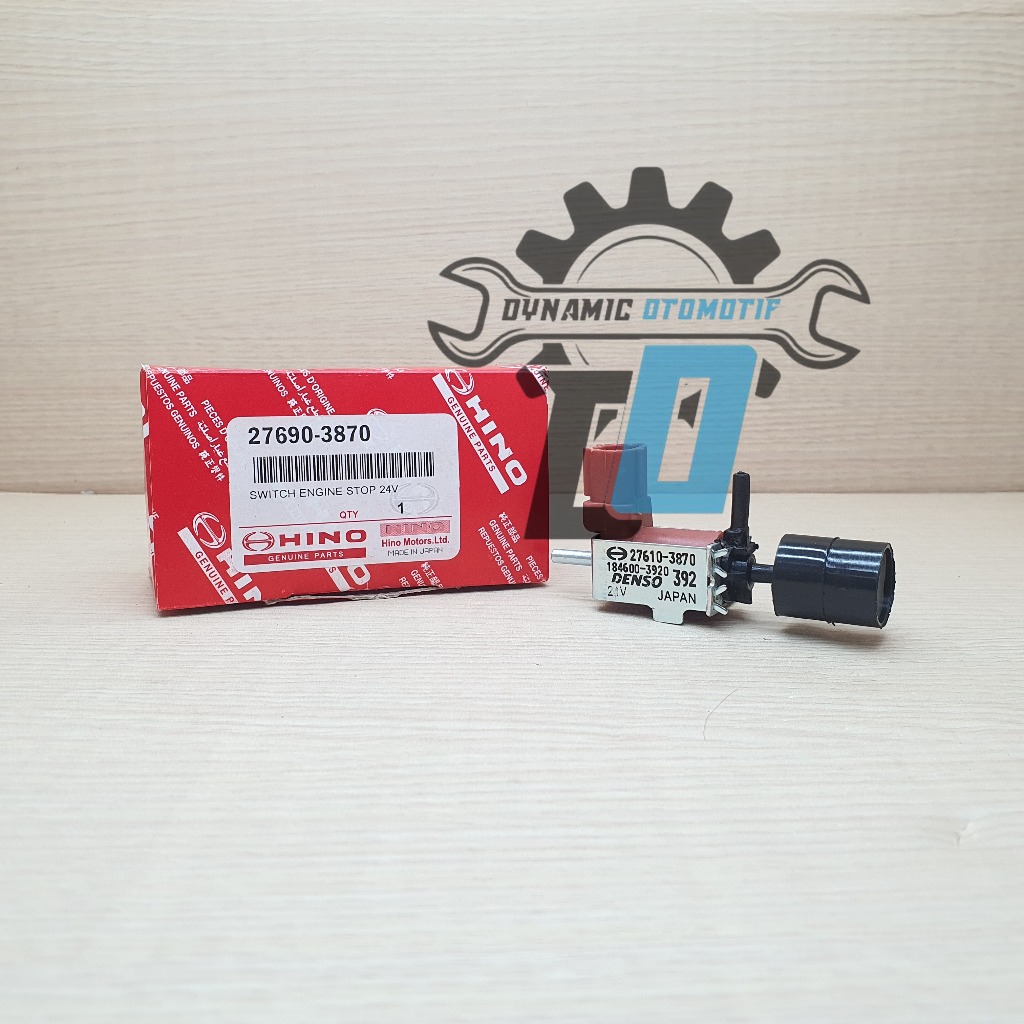 SWITCH ENGINE STOP DYNA HT130 24VOLT