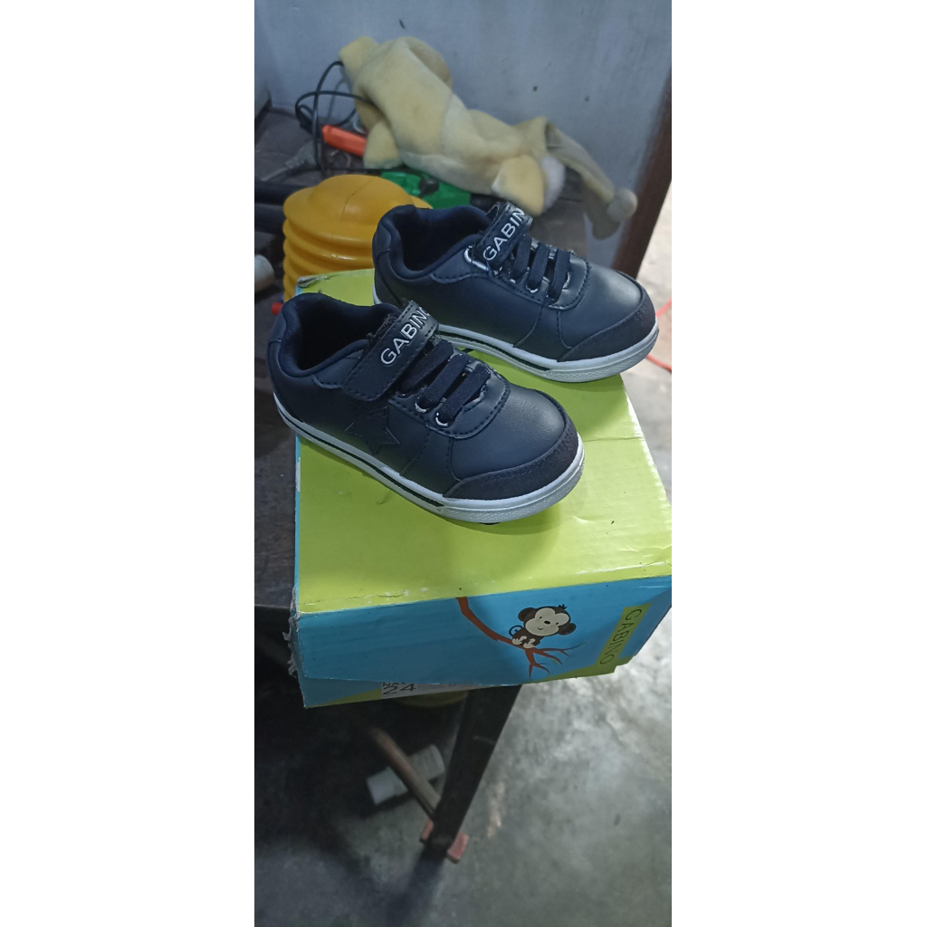 Gabino Sepatu Sneakers Sepatu Anak Navy Ukuran 24