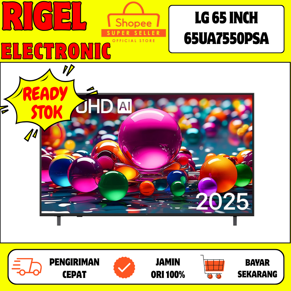 LG 65UA7550 SMART TV UHD 4K HDR 10 PRO TV LG 65 INCH GEN 8 65UA7550PSA