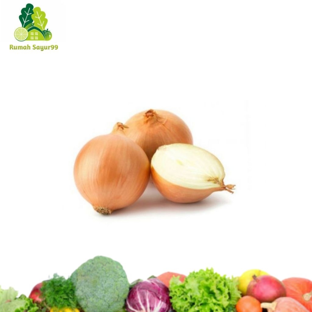 

Bawang bombay berkualitas size besar 80g - 90g