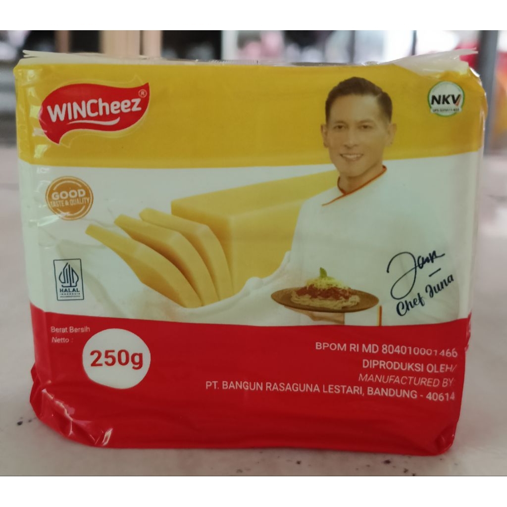 

Keju Cheddar Wincheez 250gr