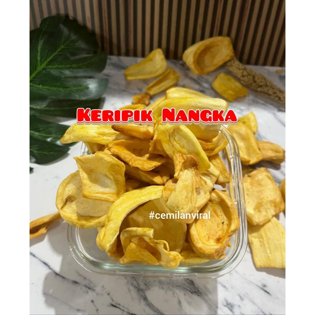 

Cemilan Viral Keripik Buah Nangka Kripik Nangka Buah Vacuum Frying Fry Crispy Renyah Manis
