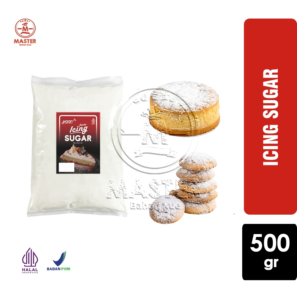 

Haan Icing Sugar Fiesta / Tepung Gula / Gula Dingin Dekorasi [500 gr]