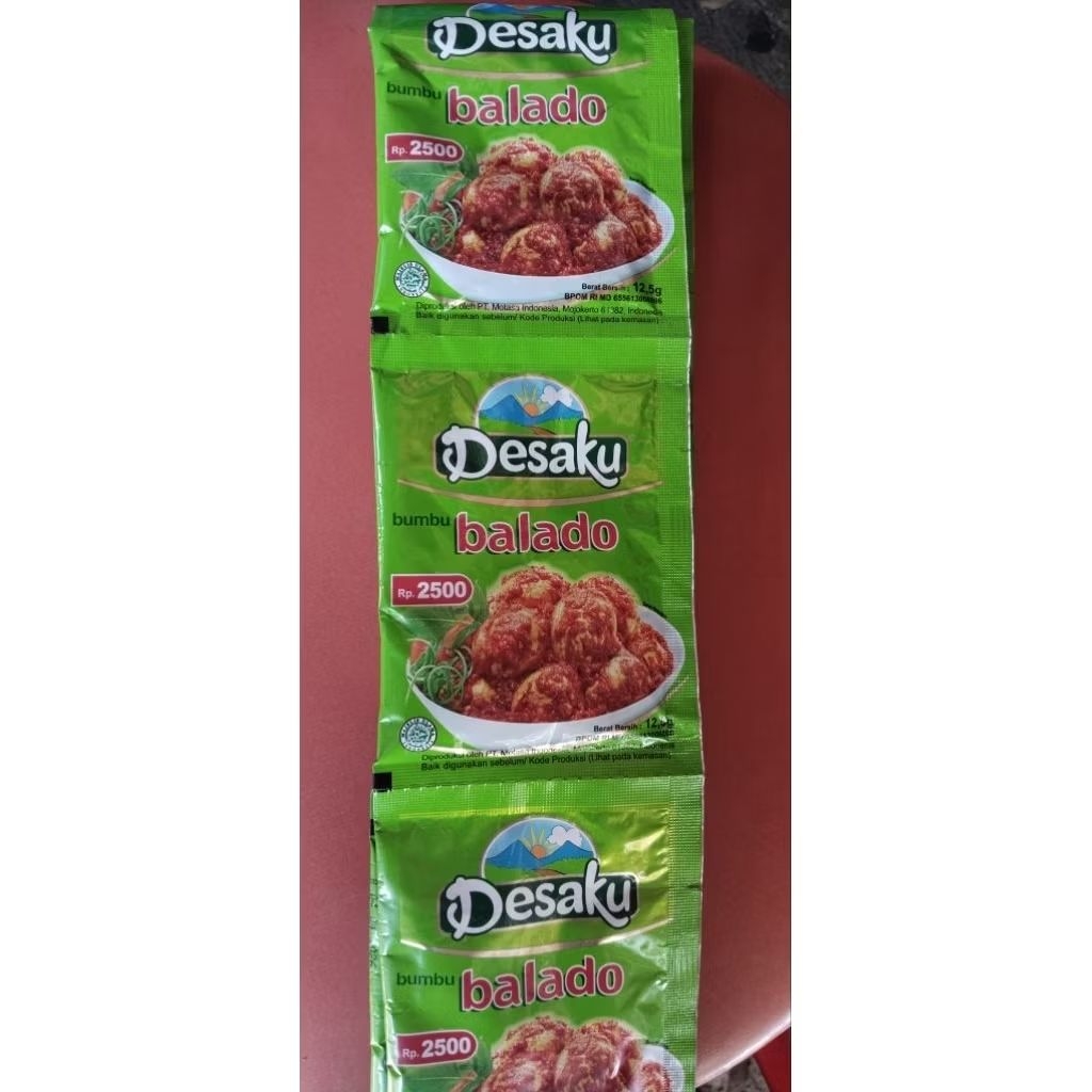 

desaku bumbu balado 12,5 gr