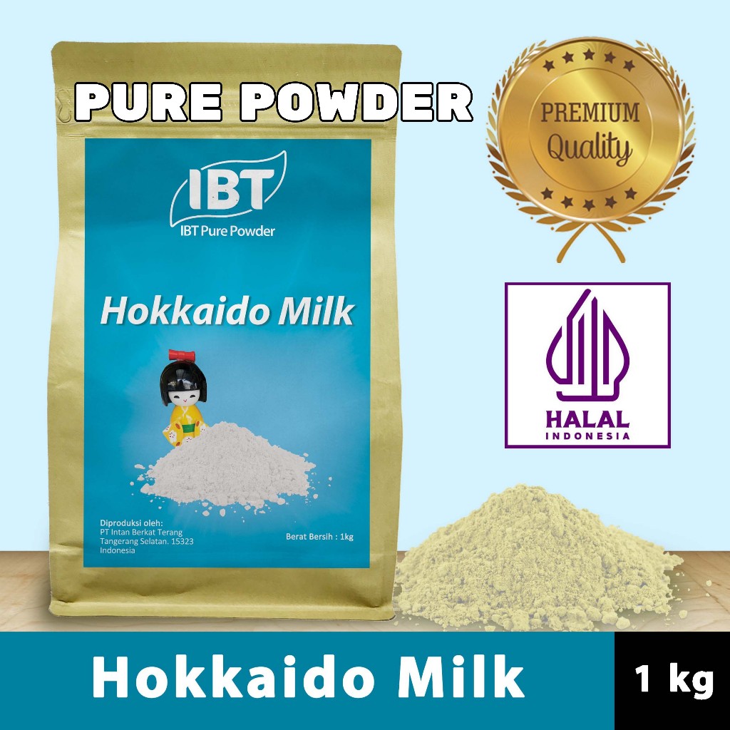 

Pure Hokkaido Milk Powder Essence Murni Bubuk Import Makanan Kue