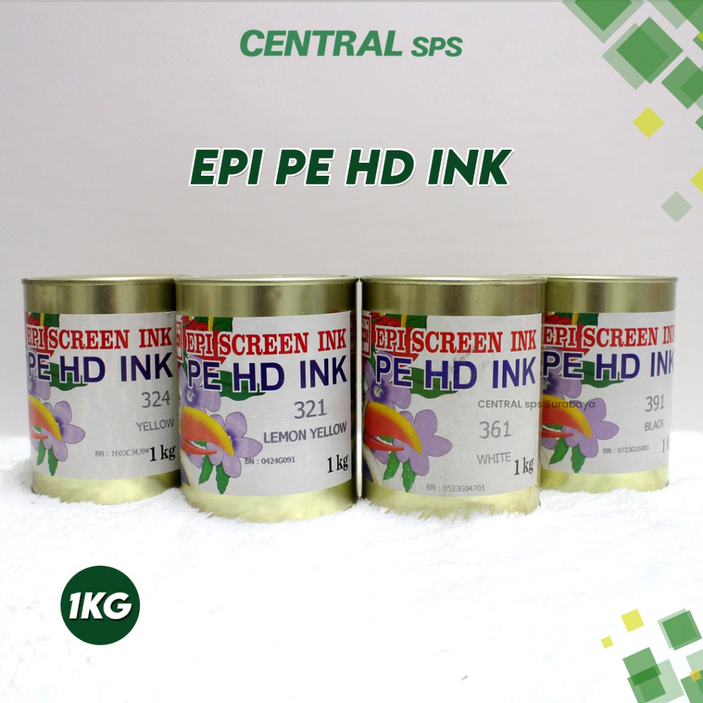 

EPI PE HD Ink 1kg - Tinta Sablon Plastik (Solvent) - CENTRAL sps