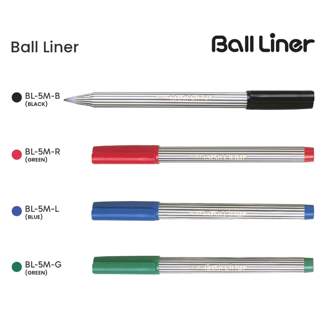 

Pulpen Pilot Ball Liner 0.8 (1 PCS)/Pulpen Pilot ORI
