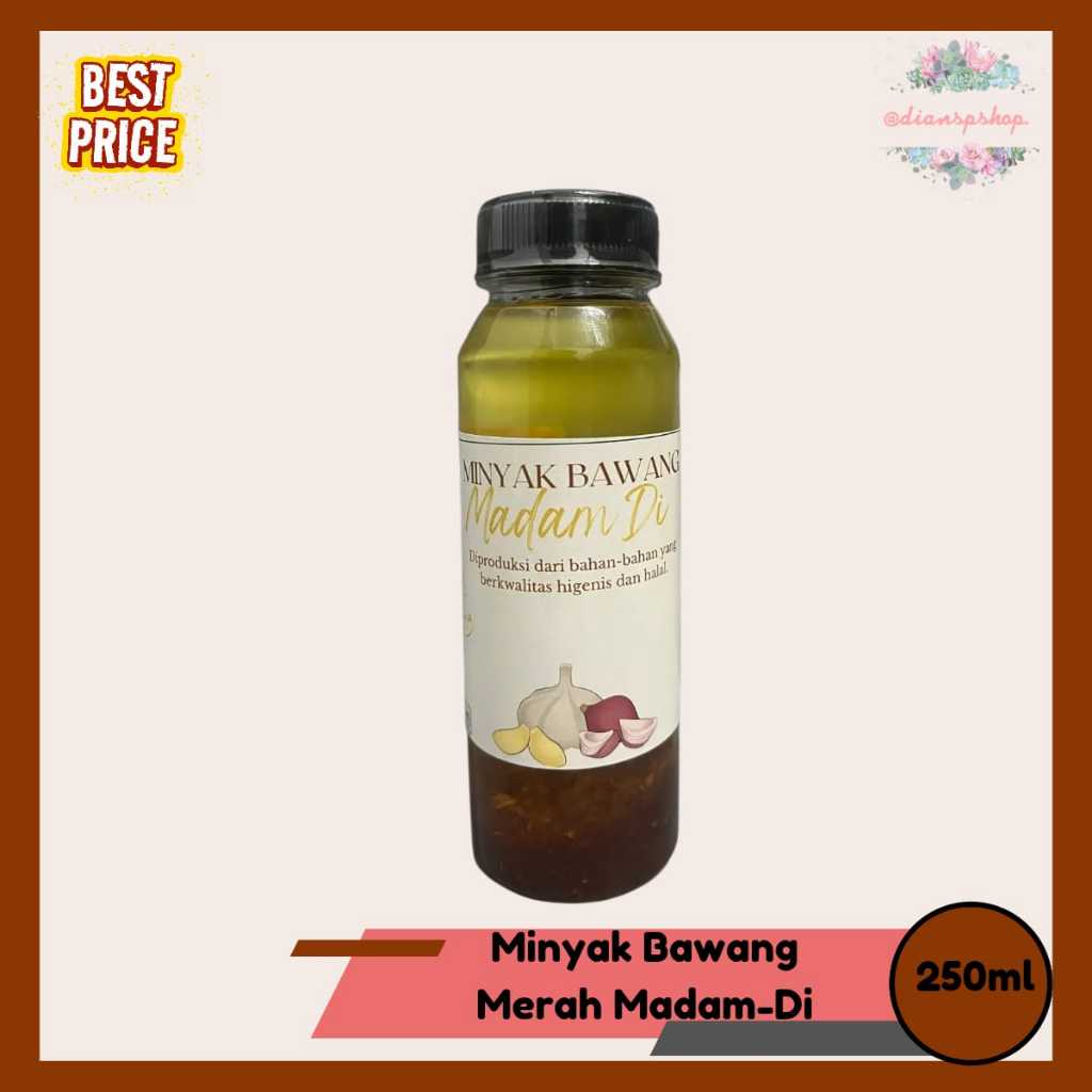 

Minyak Bawang Merah Premium Homade MadamDi 250gr