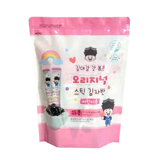 

Kimdaegam Seaweed Flake Stick For Kids Original / Nori Isi 15 pcs x 10 Gr 150 Gr