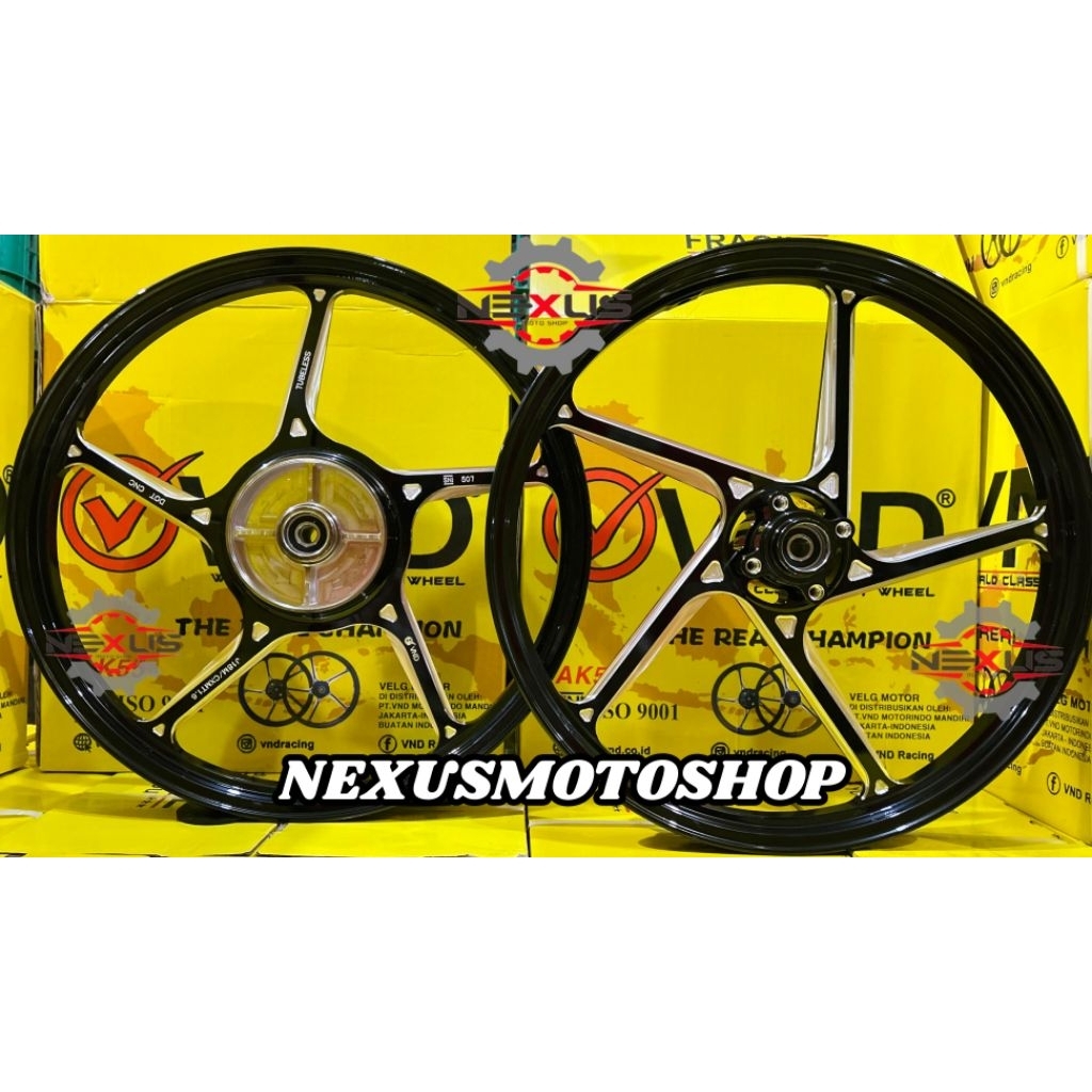 Velg VND AK 55 Ring 18 RX KING 160x18 & 160x18 Velg Racing Vnd Ak55 RX king/ RXK/ RXKing pelak vnd p