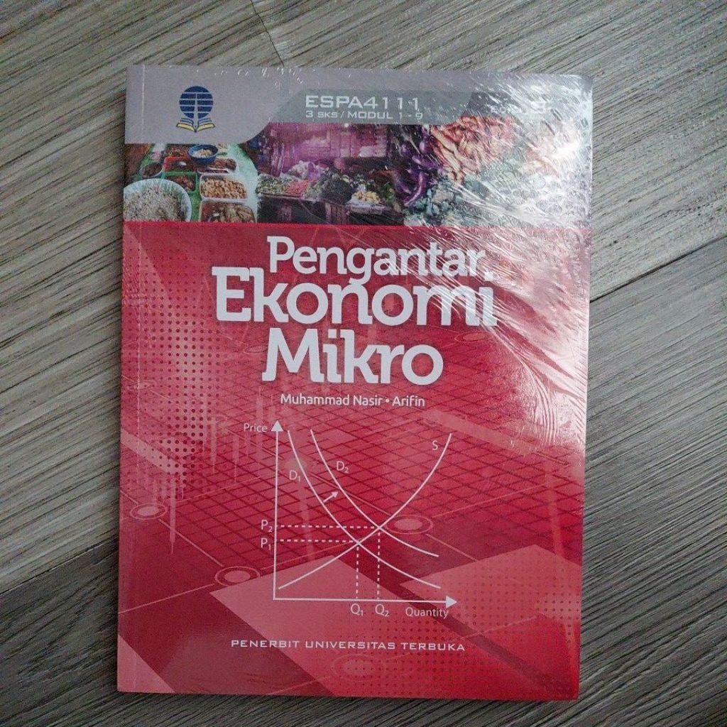Buku UT Pengantar Ekonomi Mikro (segel) Original