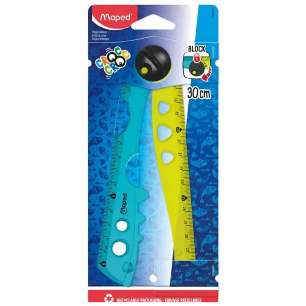 

Maped Penggaris Lipat 30cm Croc Croc