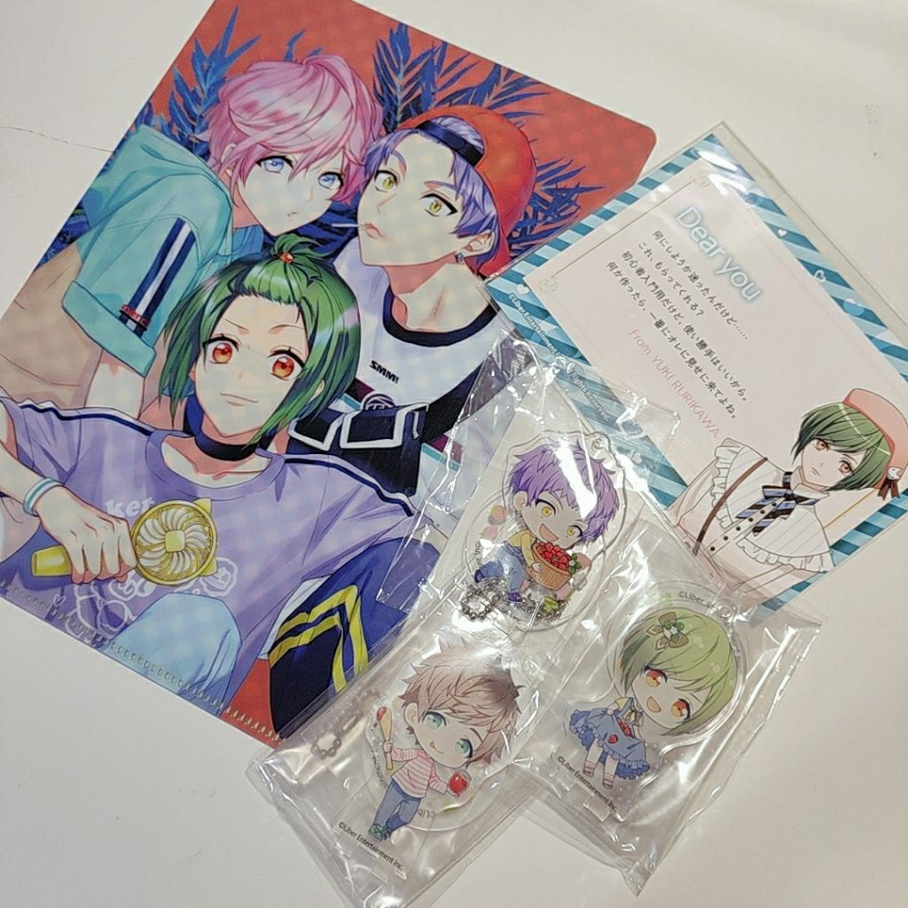 A3 Act Addict Actors Various Merchandise Stuffs A3