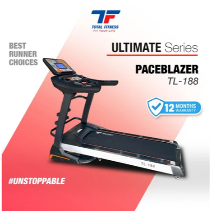 Treadmill Elektrik Modern Auto Incline TL-188 Alat Olahraga Lari Ditempat Elektrik