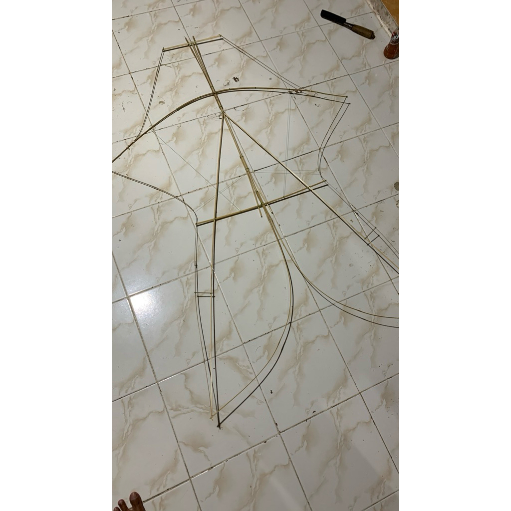 Layang-layang Bebean 1 meter