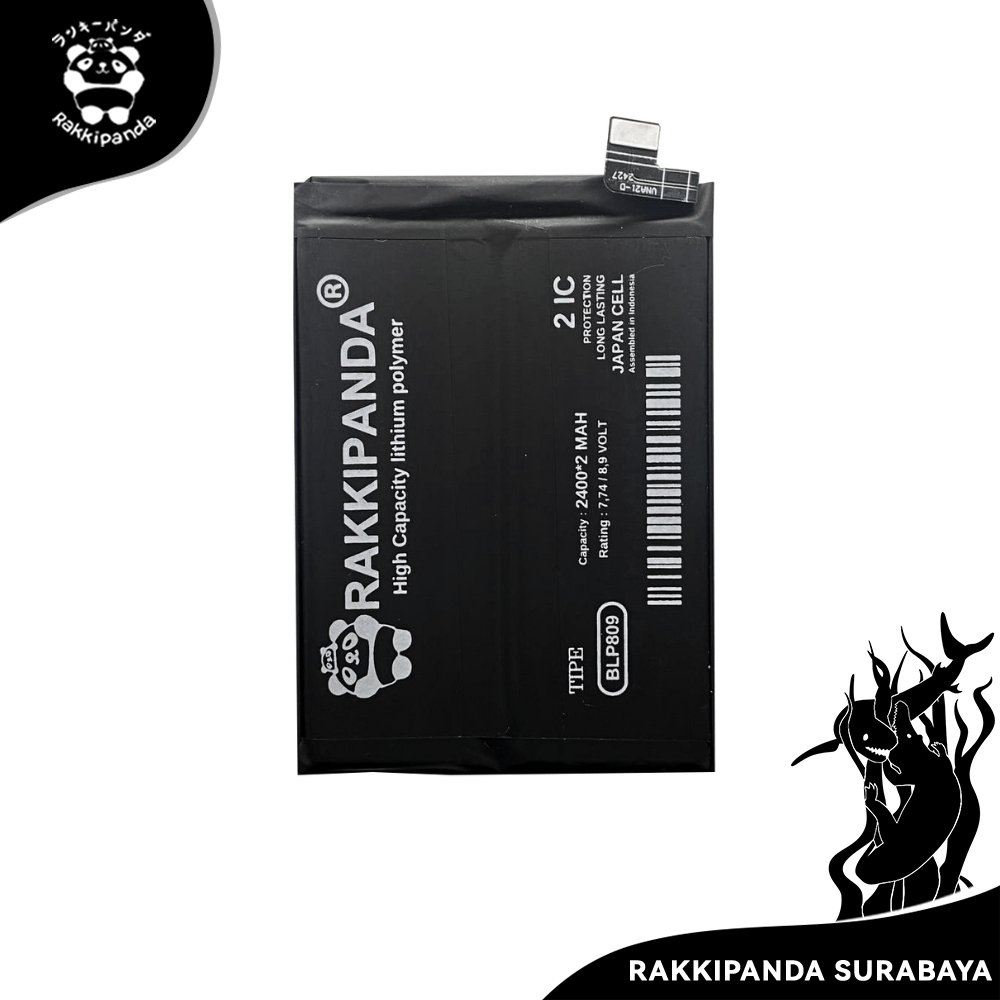 Baterai Rakkipanda BLP809 Realme Q2 PRO / Realme GT Master