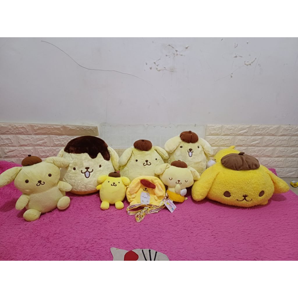 Boneka Pompompurin Sanrio original
