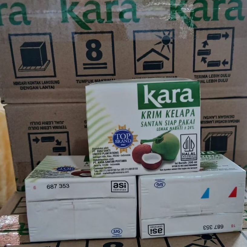 

Kara Krim Kelapa - Santan Siap Pakai 200 Ml (1 Dus )