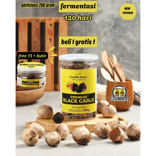 

Garlicious Black Garlic Bawang Hitam Jumbo Premium 1kg