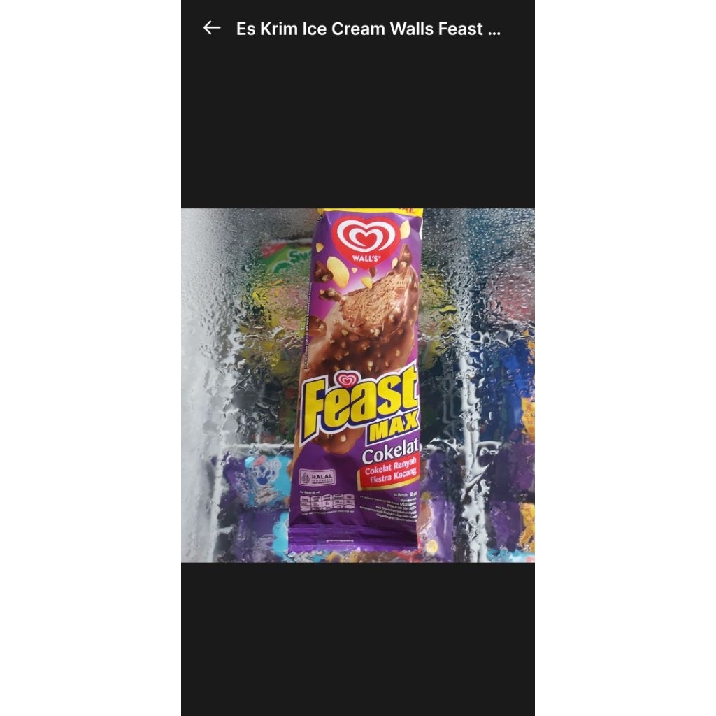 

Es Krim Ice Cream Walls Feast Chocolate 1 pcs