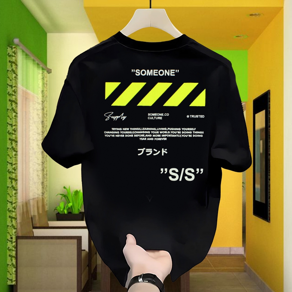 T-shirt Baju Distro 24s Unisex  T Shirt Someone Culture