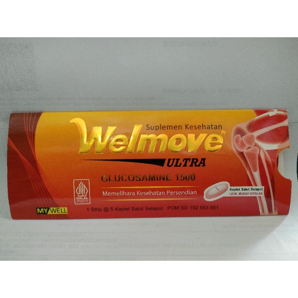 my well welmove ultra glucosamine 1500 mg 1 strip 5 kaplet