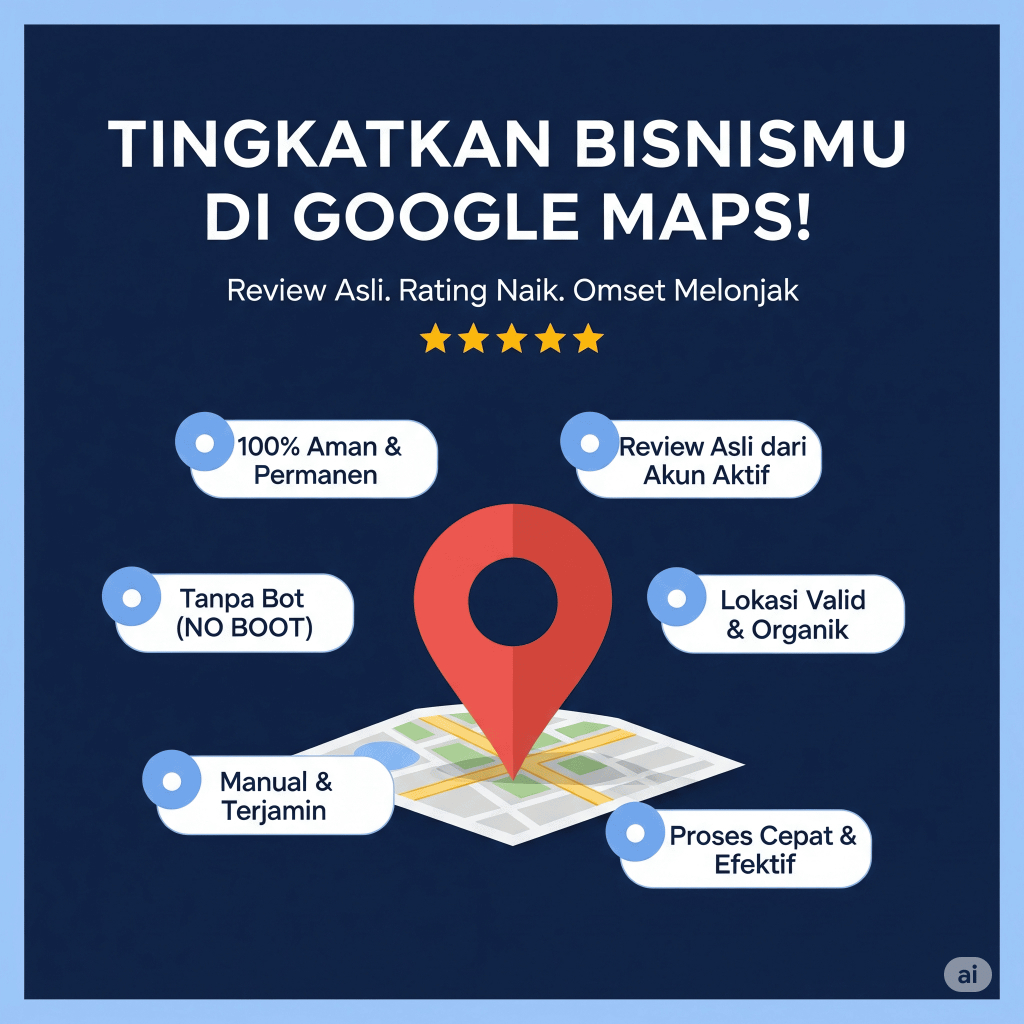 Jasa Review Google Maps Bisnis | Aman 100%