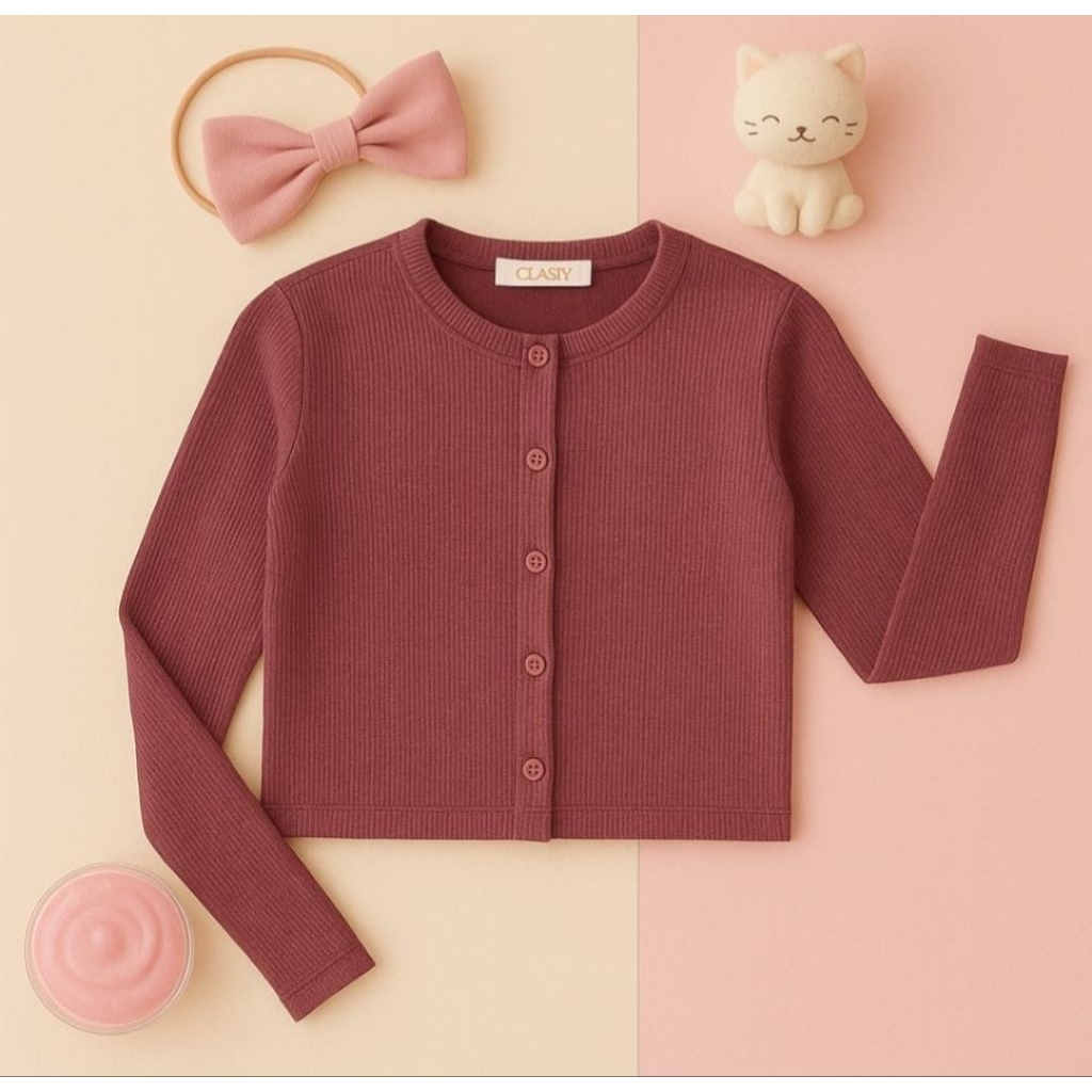 FK - Cardigan anak perempuan | outer anak |cardy rajut anak usia 7 th 8th 9th 10th 11th 12 th 13 th 